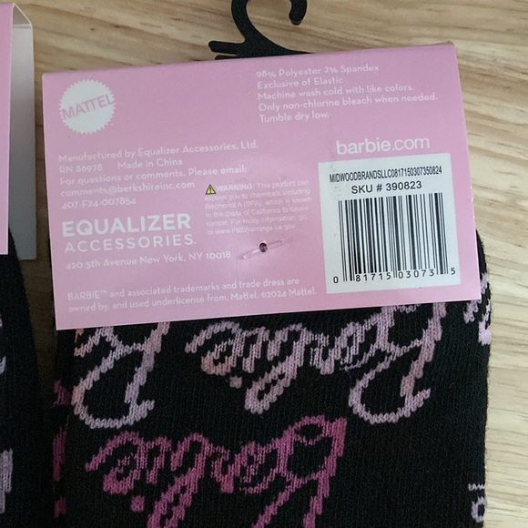 NWT Barbie Socks - Picture 4 of 5